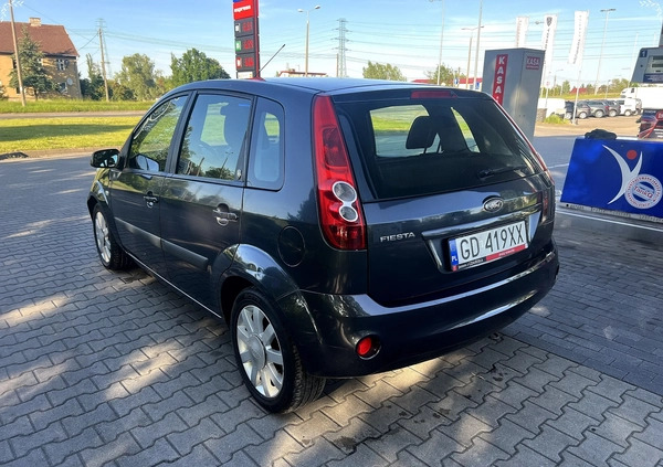 Ford Fiesta cena 10900 przebieg: 203000, rok produkcji 2006 z Gdańsk małe 379